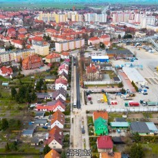 Malbork. Remont ulicy Chrobrego. Drogowcy kładą asfalt - 14.04.2021