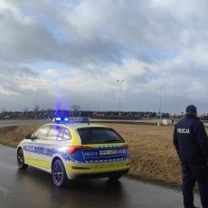 Ogólnoeuropejski Protest Rolników - tak było na DK22 w miejscowości…