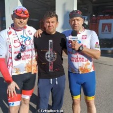 Charytatywny Ultramaraton Kolarski Strażaków wystartował z Malborka.…