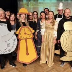 Piękna i Bestia ożyła na scenie dzięki rodzicom z malborskiego przedszkola