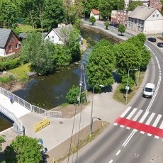 Nowa kładka Chrobrego–Sienkiewicza w Nowym Dworze Gdańskim coraz bliżej…